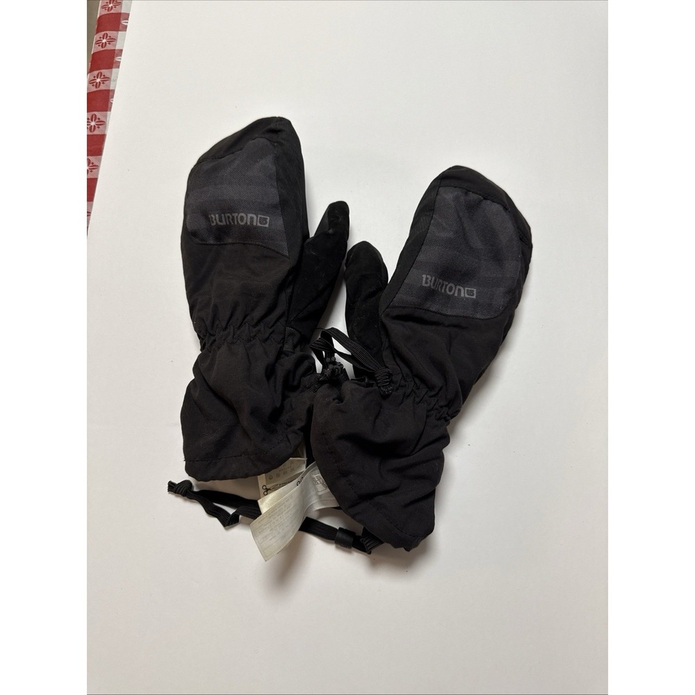 Burton Profile Mittens Black Waterproof Winter Snowboard/Ski Mitts Size